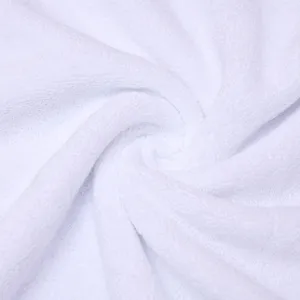 White cotton towel wholesale hotel bathroom facial towel soft absorbent material 10pcs