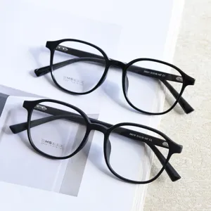 TR90 optical glasses frame lightweight round fashion myopia spectacles trendy eyewear 1pc