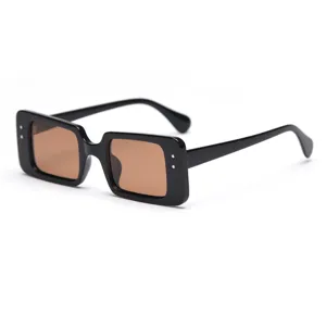 Korean Vintage Square TR Polarized Sunglasses For Women Men Retro Fashion UV400 Sun Glasses Driving Street Shooting Eyewear