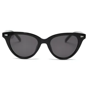 Vintage Cat Eye Polarized Sunglasses For Women Men TR90 Frame UV400 Protection Trendy Street Style Shades