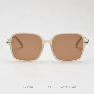 Oversized polarized fashion sunglasses for women retro vintage sun glasses eyewear
