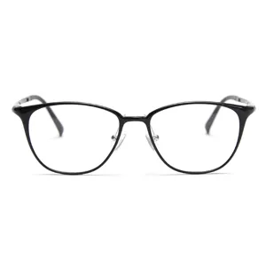 Korean Style Plastic Steel Optical Glasses Frame Women Fashion Transparent Myopia Eyewear Frame Daily Casual Glasses