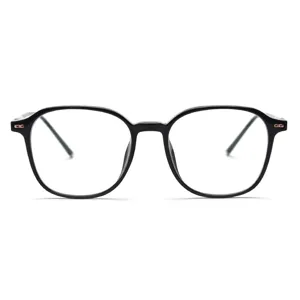 Montatura per Occhiali Ottici TR90 Donna Uomo Occhiali Anti Luce Blu Vintage Quadrato Lente Trasparente Moda Occhiali