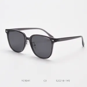 Γυαλιά ηλίου polarised TR90 λεπτομέρεια, κορεατικό στυλ γκρι σκελετός προστασία UV.