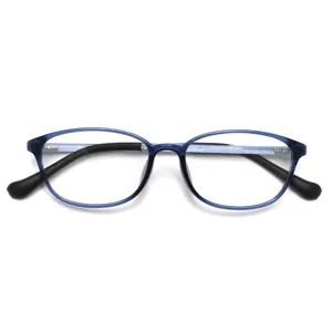 TR90 Optical Glasses Frame Women Men Literary Retro Transparent Flat Clear Eyewear Lightweight Myopia Spectacles Frame