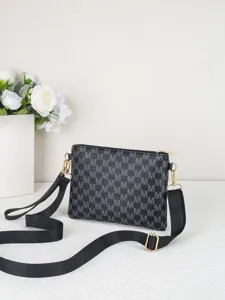 Women crossbody bag stylish monogram shoulder handbag multifunctional clutch purse daily use casual.