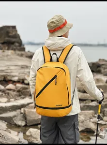 Waterproof sports backpack with dry wet separation, ideal for outdoor hiking and casual travel.