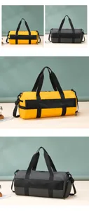 Large capacity sports duffel bag for fitness, gym, travel, and outdoor training use.