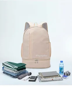 Grande capacità zaino sportivo oxford pz viaggio zaino giornaliero con vano scarpe