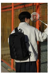Sac à dos de sport de grande capacité pour tennis et badminton, léger pour les voyages.