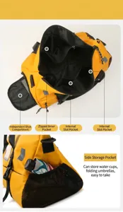 Waterproof Sports Gym Bag with Shoe Compartment and Multi Pockets for Travel Gym Exercise