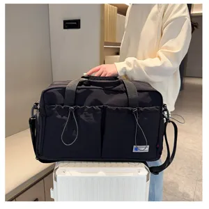 Travel duffel bag large capacity crossbody shoulder bag multi-purpose fitness gym bag for women.