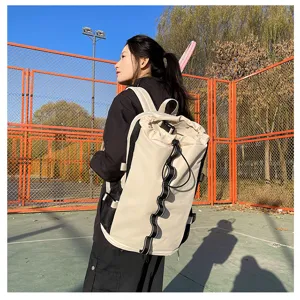 Sac a dos de sport femme tennis badminton voyage, grand capacite sac casual quotidien.