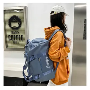 Sac à dos de sport multifonctionnel pour femmes, grand sac de voyage et fitness.