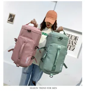 Zaino da viaggio di grande capacita e borsa versatile per donna, uso quotidiano all aperto.