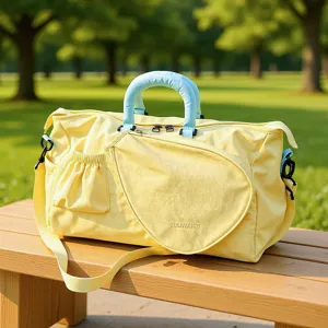 Grande Capacità Sport Viaggio Borsa Impermeabile Tessuto Oxford Palestra Borsa Multifunzionale Tennis Badminton Borsa Per Uomo Donna