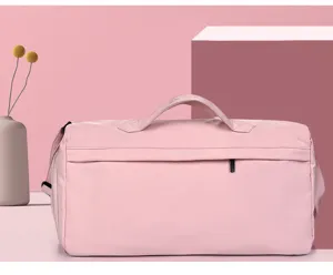 Grote roze sporttas voor vrouwen fitness reizen yoga handtas casual training sport tas