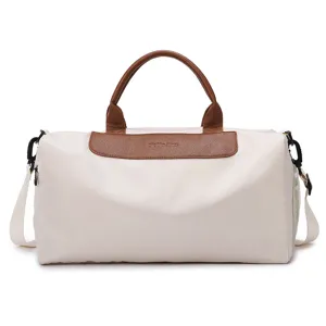 Large capacity travel duffel bag and waterproof gym bag for weekend short trips
