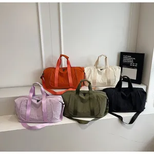 Multifunctional oxford travel duffel bag large capacity yoga fitness gym bag for women men