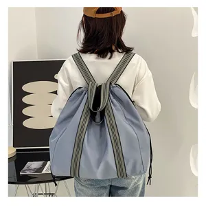 Casual large capacity oxford cloth travel backpack, convertible multi-purpose daily use bag.