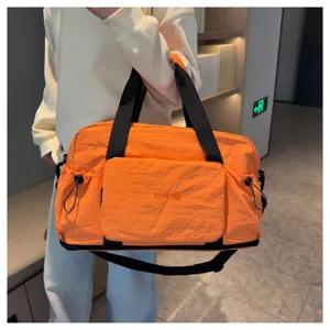 Grand sac de voyage pliable de sport imperméable sac de week-end décontracté pour femme et homme