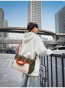 Casual travel shoulder bag large capacity gym bag sports handbag for men and women outdoor