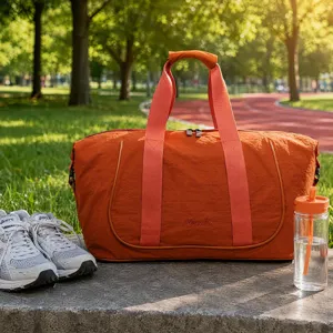 Large Capacity Oxford Cloth Travel Bag Casual Waterproof Fitness Sports Duffel Bag