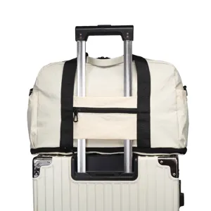 Sac de voyage grand capacité pliable manchon de bagage imperméable week-end sac