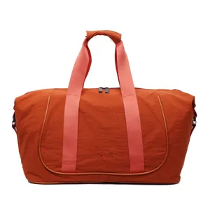 Large capacity waterproof oxford travel duffel bag lightweight gym fitness bag for outdoor sports