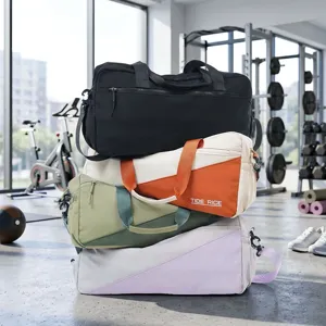 Large Capacity Sports Gym Bag Oxford Cloth Waterproof Travel Duffel Bag Wet Dry Separation Fitness Shoulder Bag