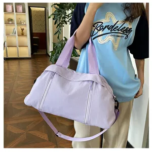 Grande borsa da viaggio leggera sport fitness yoga tracolla borsa a mano donna