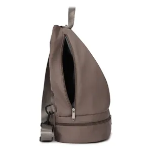 Zaino da viaggio per fitness in tessuto Oxford con scomparto separato per scarpe.