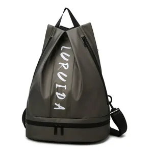 Zaino sportivo impermeabile con scomparto scarpe separazione borsa da viaggio fitness