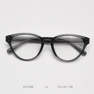 Stylish TR90 cat-eye optical glasses frame for women and men, retro eyewear C3.