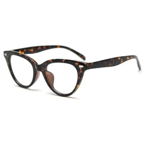 Retro tortoise shell cat eye eyeglass frame stylish optical glasses for daily wear