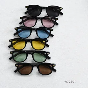 Γυαλιά ηλίου polarized vintage για γυναίκες και άνδρες, ρετρό σκελετός με χρωματιστούς φακούς.