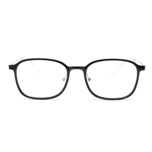 Korean Style Slim Frame TR90 Optical Glasses Frame Women Men Unisex Retro Clear Lens Eyewear Fashion