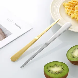 Roestvrijstalen fruitschilmes en schraapgereedschap voor mango kiwi en grapefruit hoofdfoto.