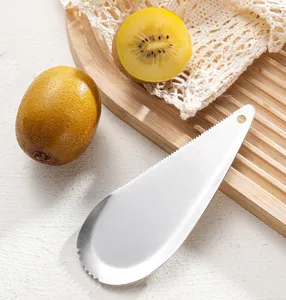 Cucchiaio per kiwi in acciaio inossidabile e pratico utensile multifunzione per cucina