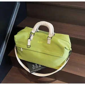 Fashion large capacity travel duffel bag lightweight crossbody sports fitness bag for women men