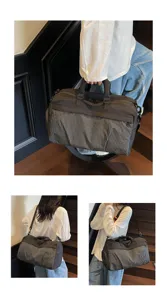 Grand sac de voyage étanche, sac de sport et de fitness pour hommes et femmes pour le week-end.