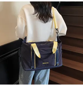 Bolso de viaje grande mujer bolsa de deporte fitness bandolera gran capacidad moda