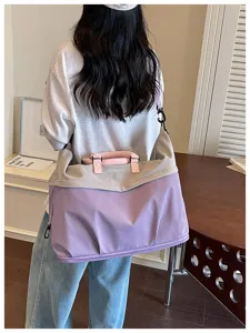 Gran bolsa de viaje expandible, ligera y elegante para desplazamientos, deporte y equipaje.