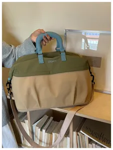 Gran capacidad bolsa de viaje elegante y ligera bolsa de deporte bolso de fitness