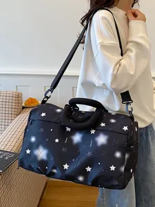 Large Capacity Travel Duffel Bag Waterproof Weekend Overnight Bag Lightweight Gym Sports Luggage Bag For Women