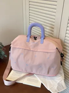 Grote Capaciteit Reistas Canvas Handheld Crossbody Duffel Bag Korte Trip Zakelijke Bagage Opbergtas Voor Vrouwen