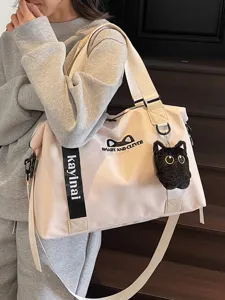 Sac de voyage femme sport fitness grand capacité sac bandoulière loisir sac fourre-tout