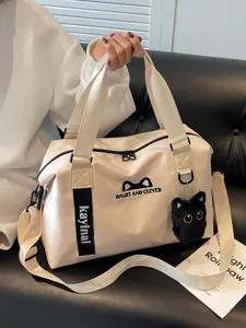 Sac de voyage décontracté pour femme fitness sport imperméable bandoulière sac de messager.