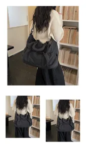 Gran bolsa de viaje, bolso plegable ligero para mujeres y hombres, para deporte y viaje de negocios.