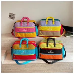 Dopamine Farbfleck Reise-Duffelbag, große Kapazität Segeltuch Weekender Tasche für Damen